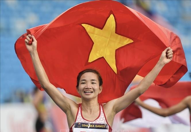 Nguyễn Thị Oanh giành thêm Huy chương Vàng chạy 10.000m nữ