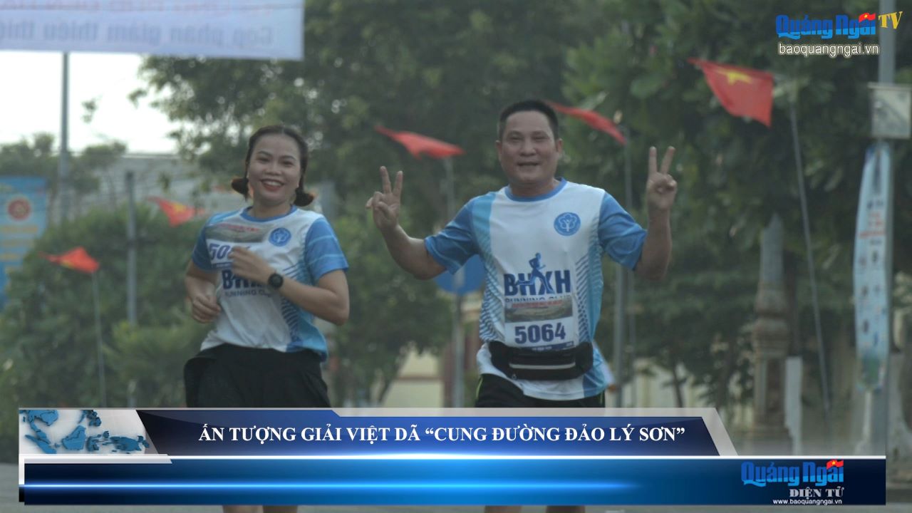 Video: Ấn tượng Giải Việt dã cung đường đảo Lý Sơn 
