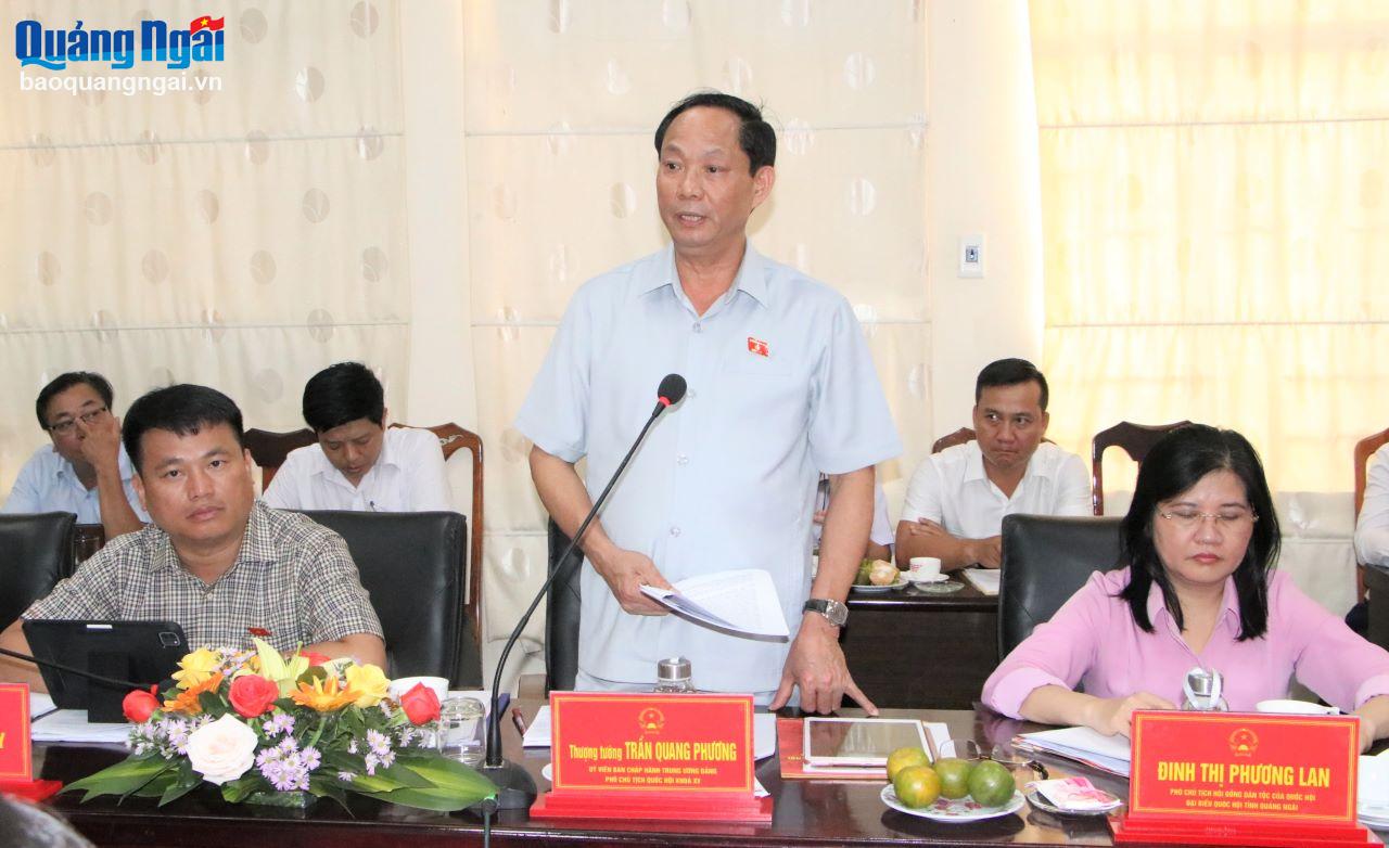 Đoàn Đại biểu Quốc hội tỉnh làm việc với Thường trực HĐND, UBND, Ủy ban MTTQ Việt Nam tỉnh