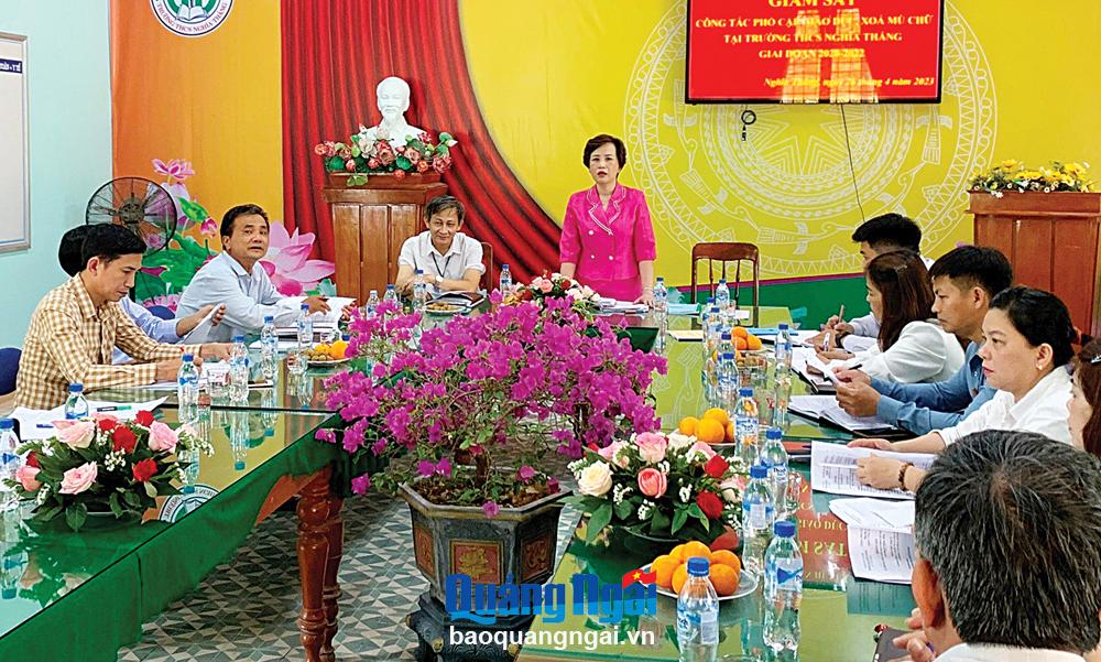 Hội đồng nhân dân huyện Tư Nghĩa: Đổi mới hoạt động giám sát