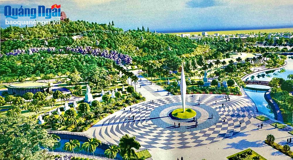 Xây dựng hai công viên lớn tại thành phố Quảng Ngãi