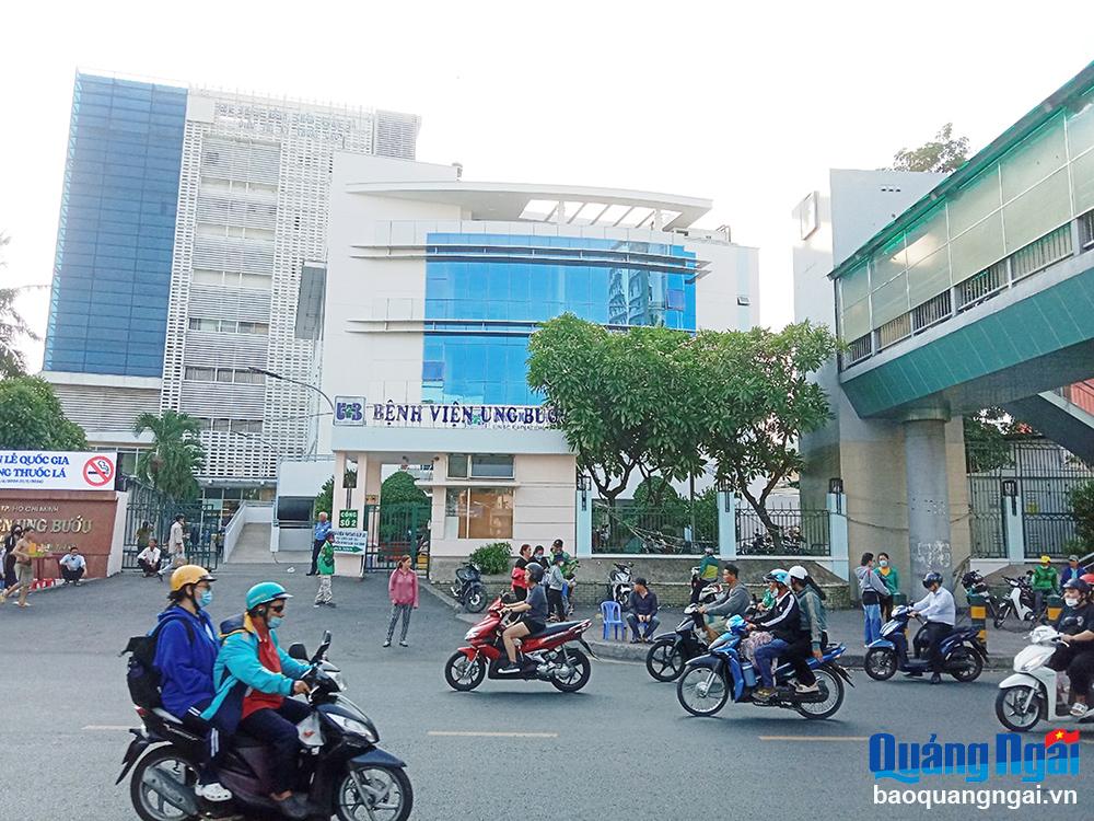 Bệnh viện Ung bướu TP.Hồ Chí Minh cơ sở 1.
