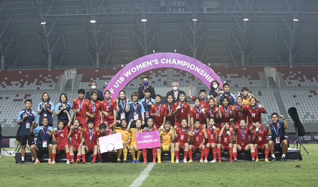 Việt Nam trở thành á quân ở cả 2 lần tổ chức trước của U19 nữ AFF Championship 2022 (Ảnh: VFF)