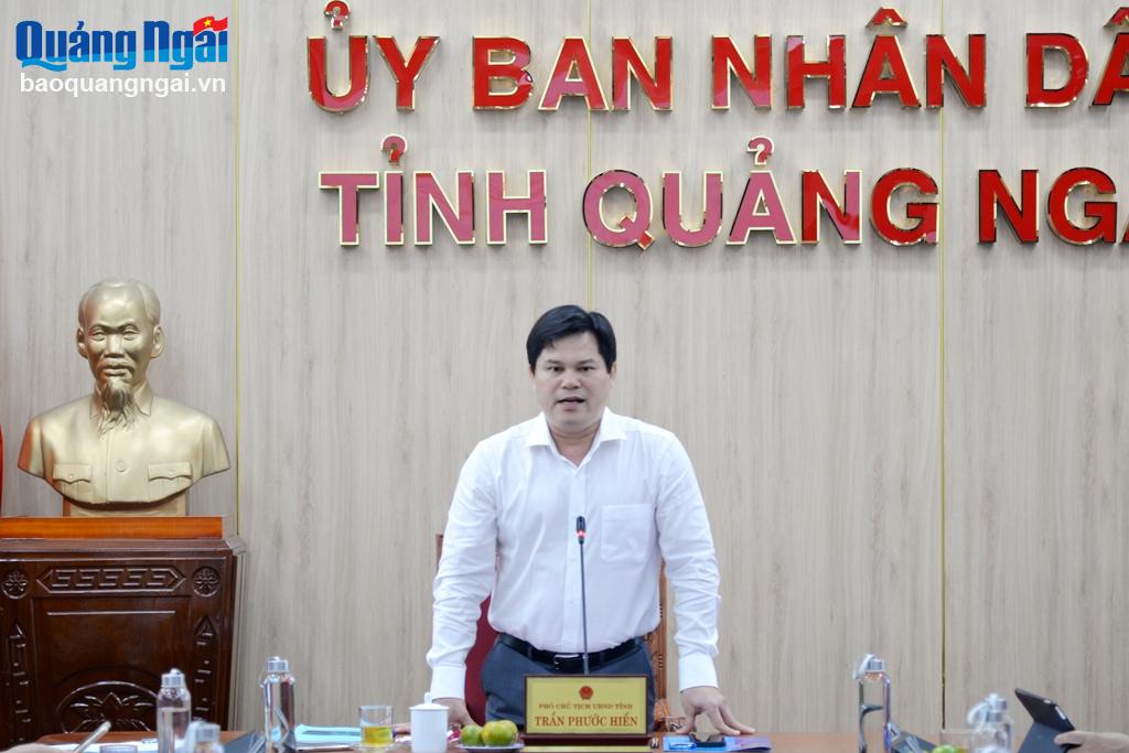 UBND tỉnh họp đánh giá ảnh hưởng của đường cao tốc Đà Nẵng – Quảng Ngãi đến tình trạng ngập lụt