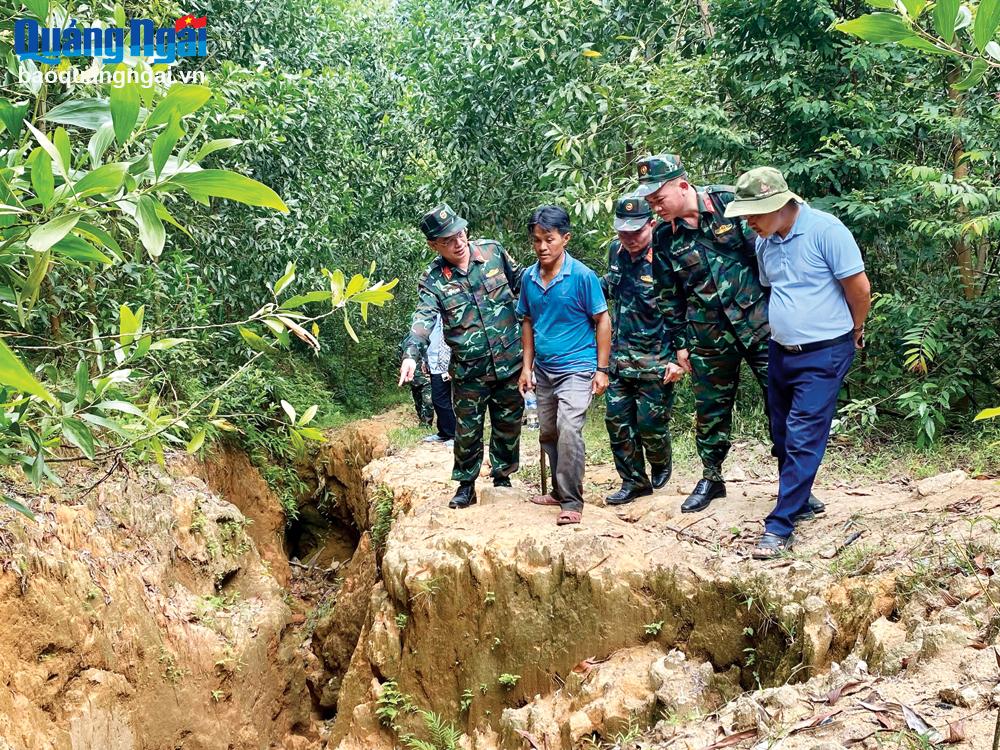 Lực lượng vũ trang tỉnh kịp thời ứng phó với thiên tai