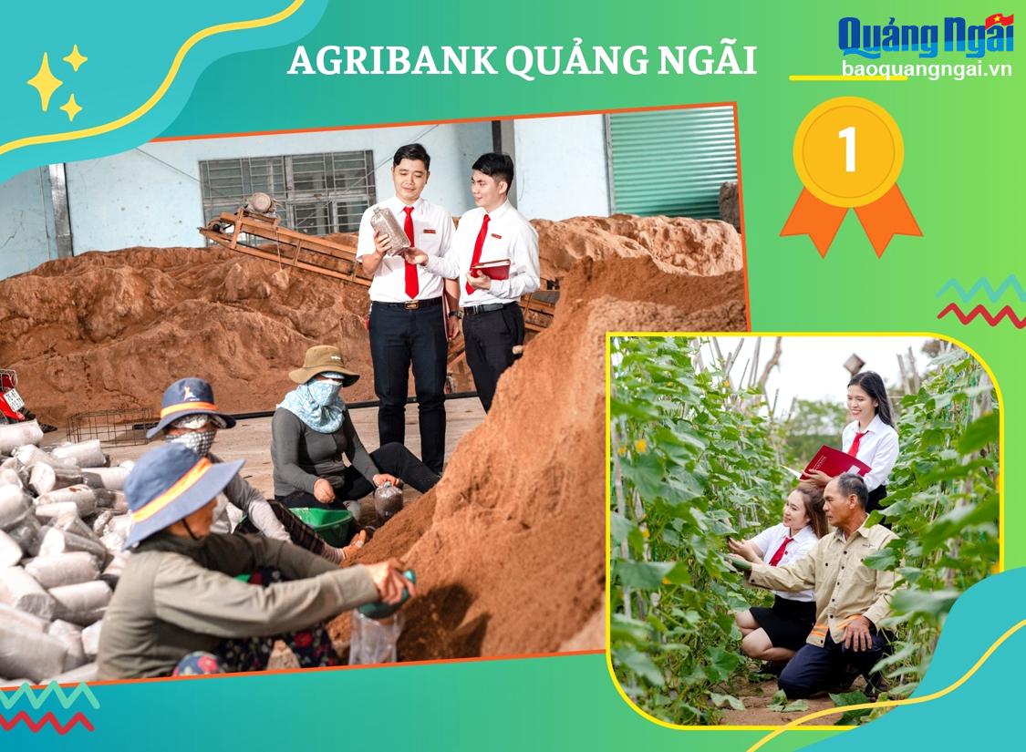Sau khi cho vay vốn, cán bộ, nhân viên Agribank Quảng Ngãi thường xuyên kiểm tra việc sử dụng nguồn vốn của khách hàng.  Ảnh: AQN