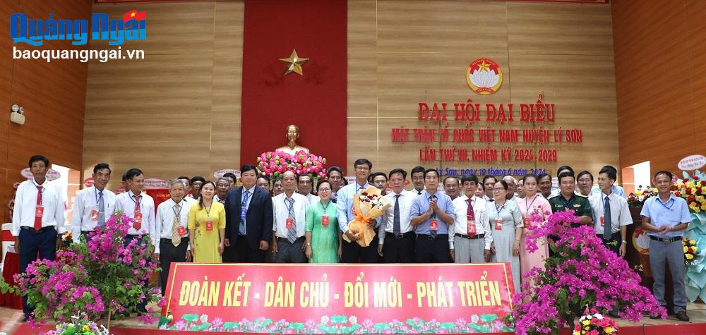Đại hội đại biểu MTTQ Việt Nam Nam huyện Lý Sơn lần thứ VII