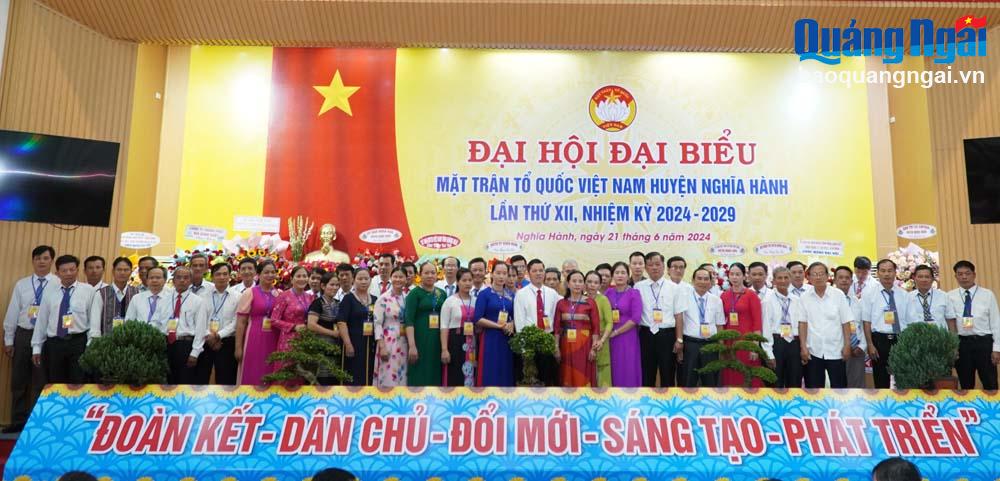 Đại hội đại biểu MTTQ Việt Nam huyện Nghĩa Hành
