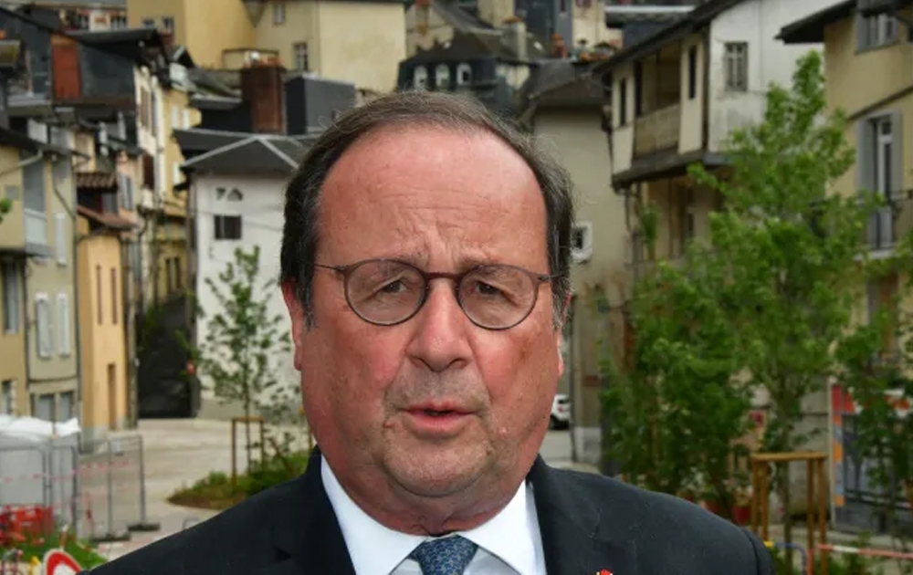 Cựu Tổng thống Pháp và thành viên đảng Xã hội Francois Hollande (Ảnh: AFP)
