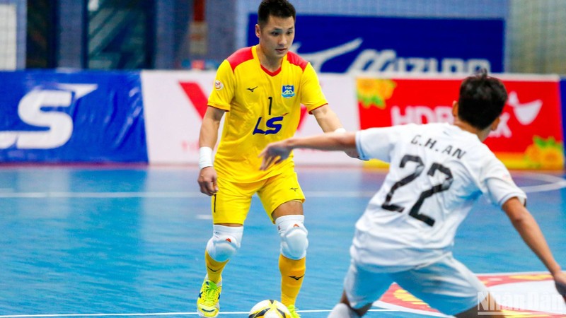 Thái Sơn Nam lên ngôi đầu bảng giải futsal HDBank vô địch quốc gia 2023