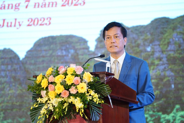 Thứ trưởng Bộ Ngoại giao Hà Kim Ngọc phát biểu tại Hội nghị. Ảnh: BTC
