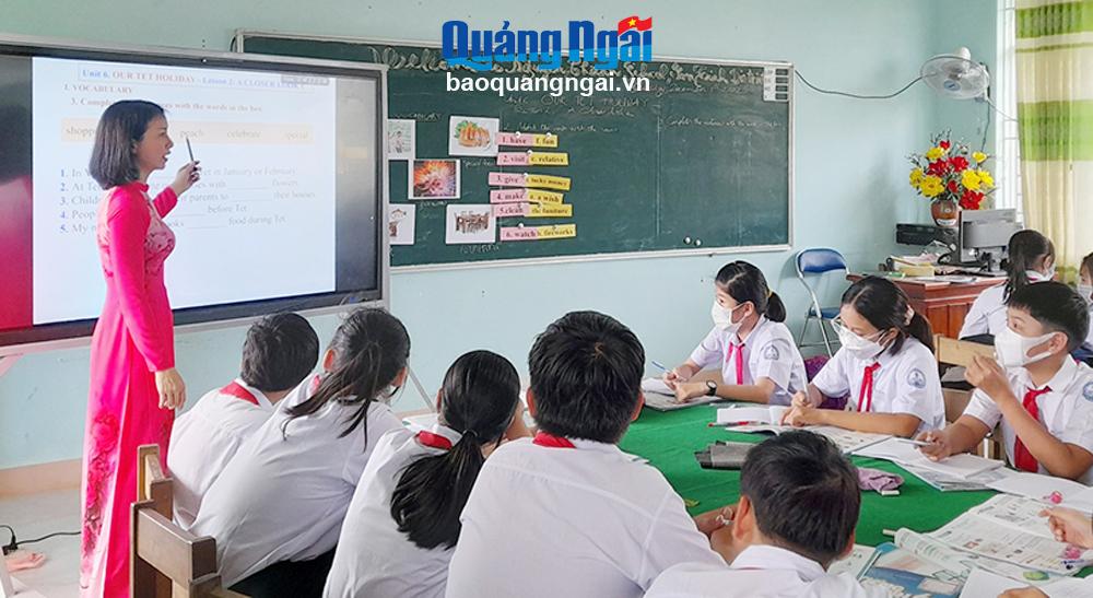 Sơn Tịnh: Đạt nhiều kết quả trong đổi mới giáo dục