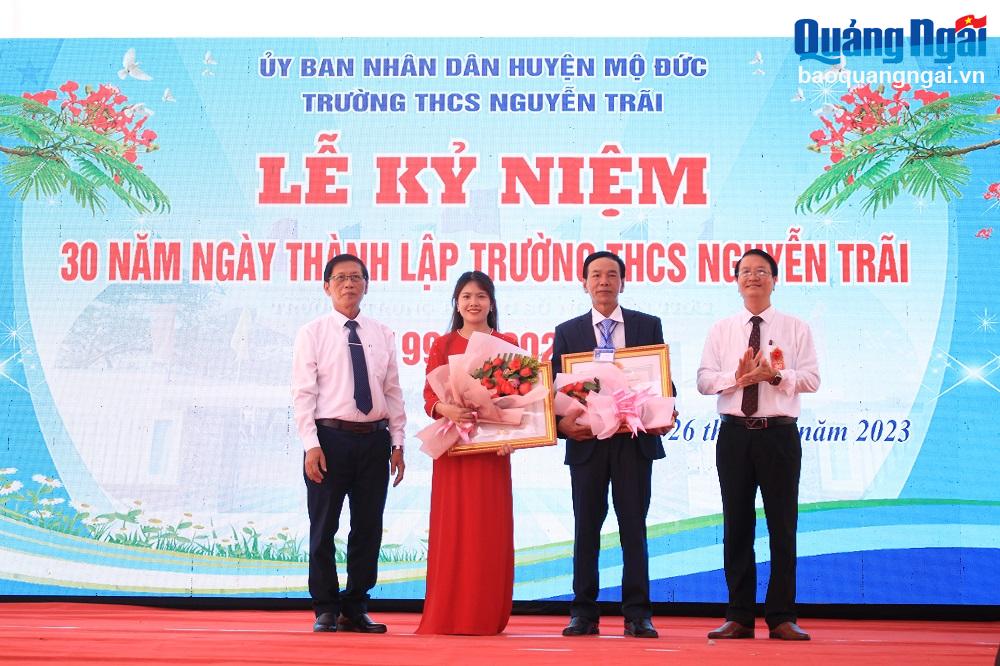 Trường THCS Nguyễn Trãi kỷ niệm 30 năm ngày thành lập