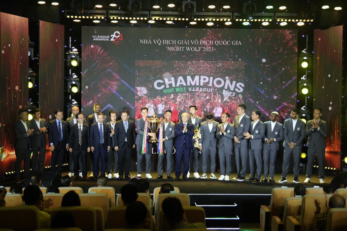 Nhà vô địch V-League 2023 Công an Hà Nội