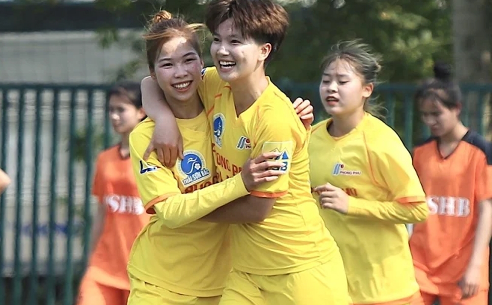 Vòng 5 giải Nữ vô địch U19 Quốc gia 2023: Phong Phú Hà Nam vững ngôi đầu