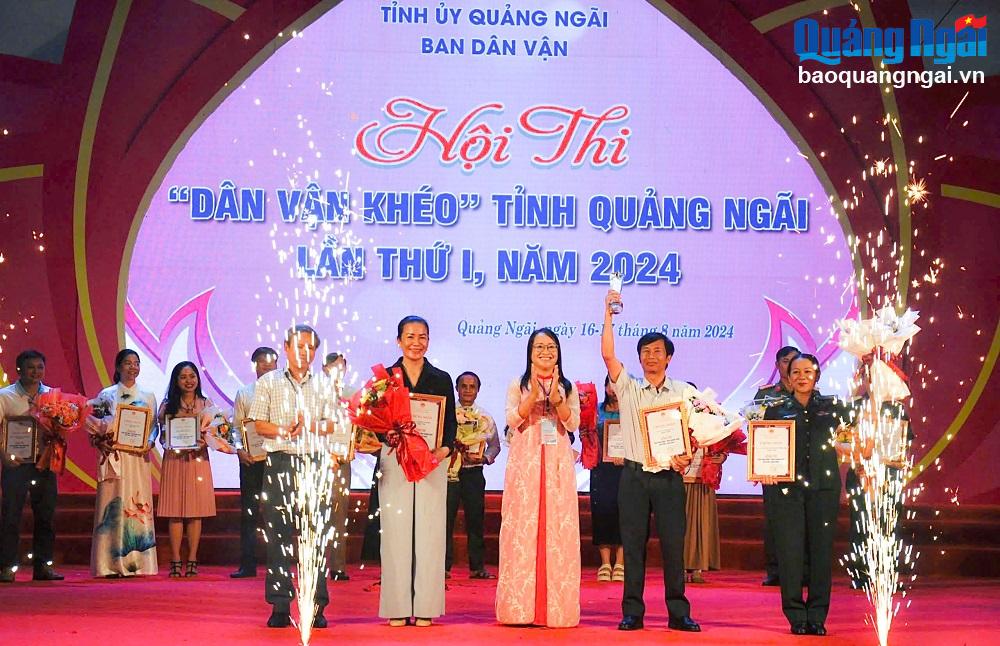 Ba Tơ giành giải Nhất Hội thi “Dân vận khéo” tỉnh Quảng Ngãi