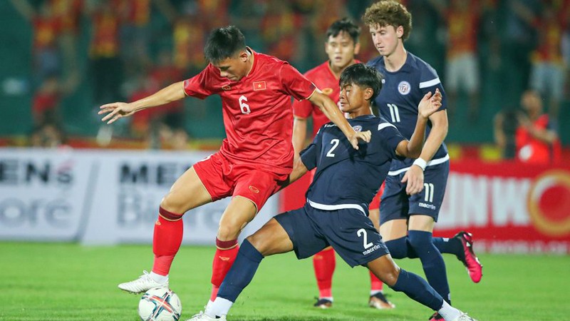 Vòng loại Giải vô địch bóng đá U23 châu Á 2024:: Việt Nam thể hiện sức mạnh, thắng đậm Guam 6-0
