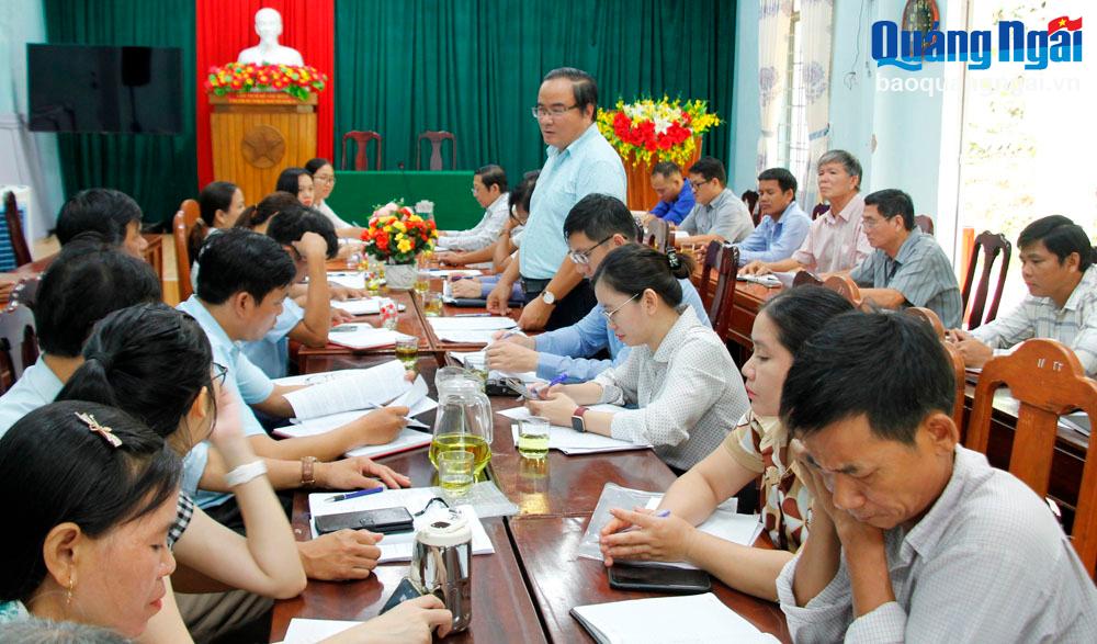 Giám sát việc thực hiện chế độ, chính sách đối với cán bộ, công chức cấp xã ở huyện Ba Tơ