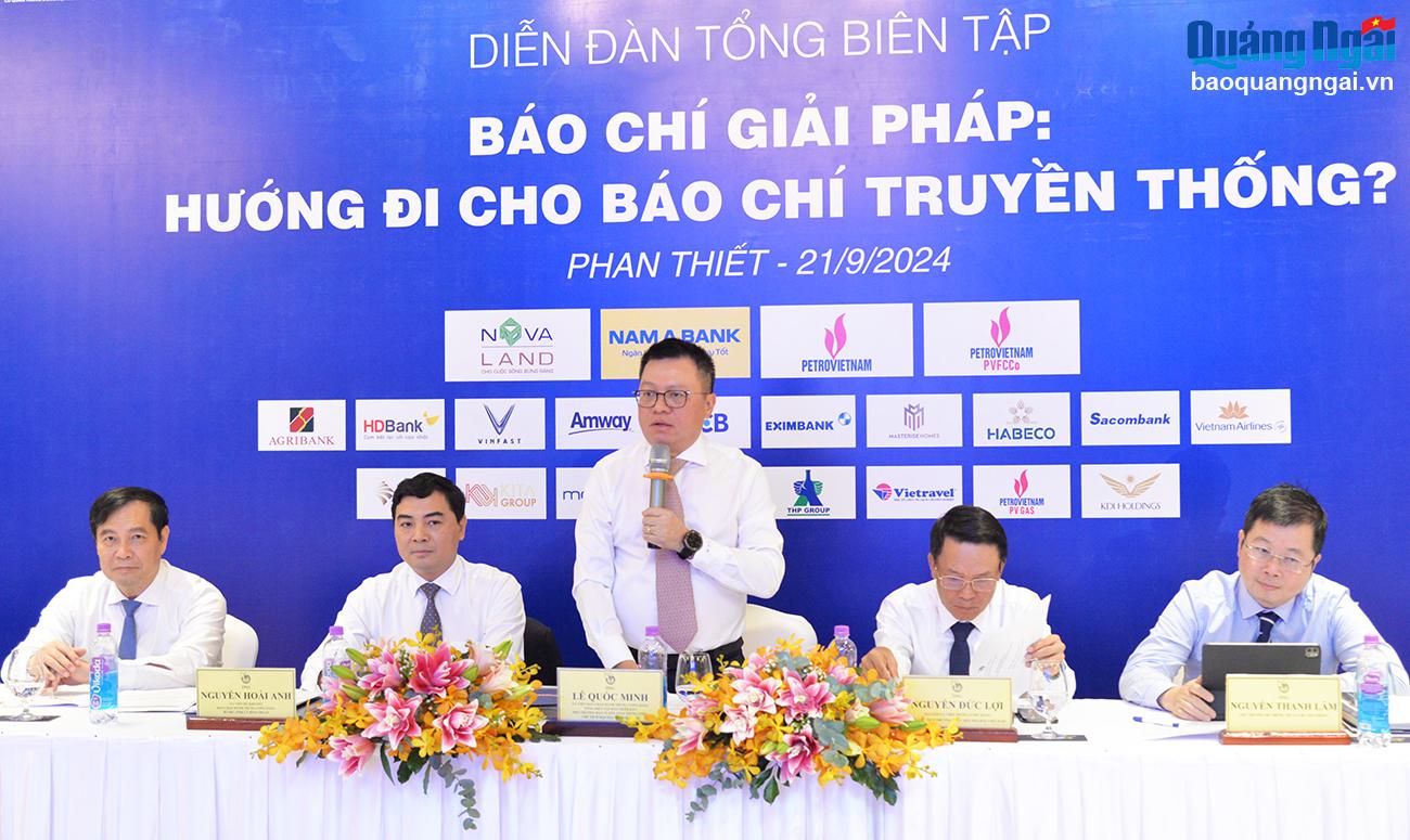 Những trao đổi thẳng thắn, những kinh nghiệm được chia sẻ cùng những đề xuất, giải pháp được gợi mở từ Diễn đàn Tổng Biên tập 2024 góp phần định hình hình rõ hơn xu hướng báo chí giải pháp tại Việt Nam. 