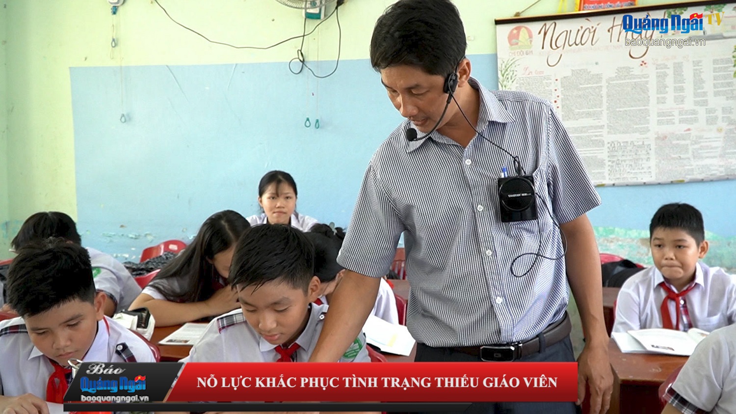 [Video]. Khắc phục tình trạng thiếu giáo viên