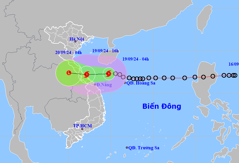 Tin bão khẩn cấp (cơn bão số 4)