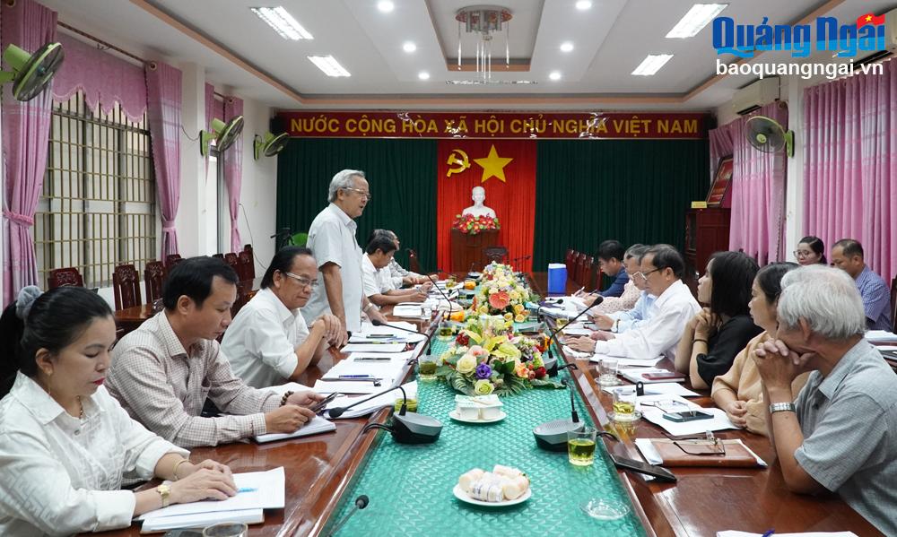 Quang cảnh buổi làm việc.