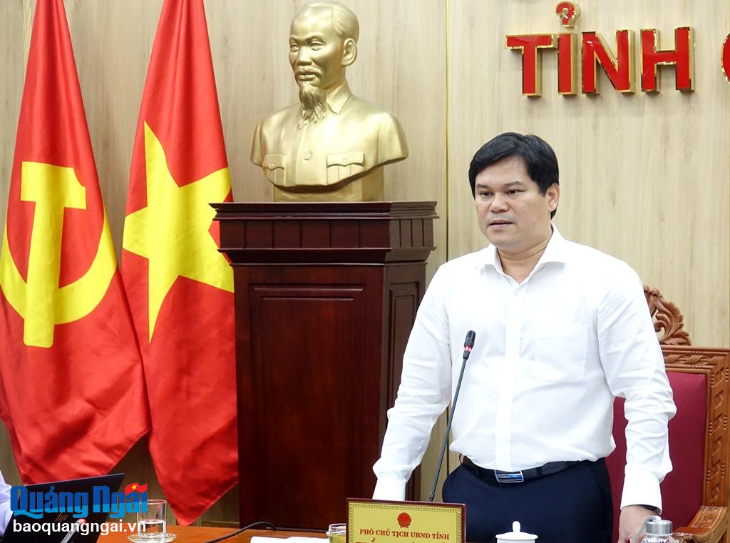 Phó Chủ tịch UBND tỉnh Trần Phước Hiền, Phó trưởng ban Thường trực Ban Chỉ đạo Chuyển đổi số tỉnh kết luận phiên họp.