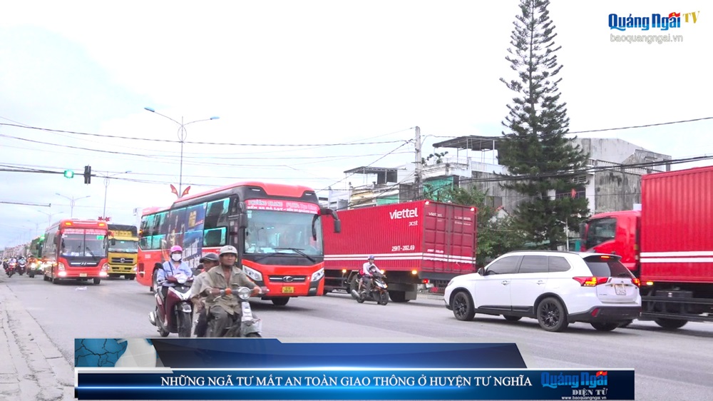 Video: Những ngã tư mất an toàn giao thông ở huyện Tư Nghĩa 