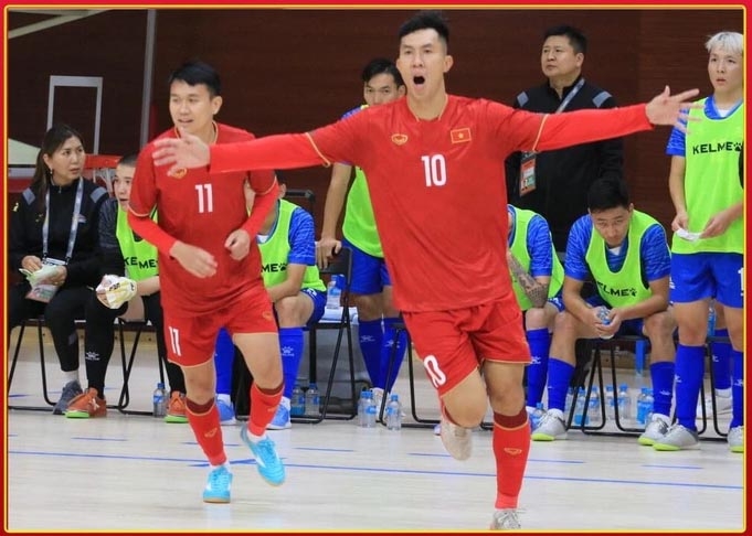 Tuyển futsal Việt Nam sớm giành vé dự vòng chung kết châu Á 2024