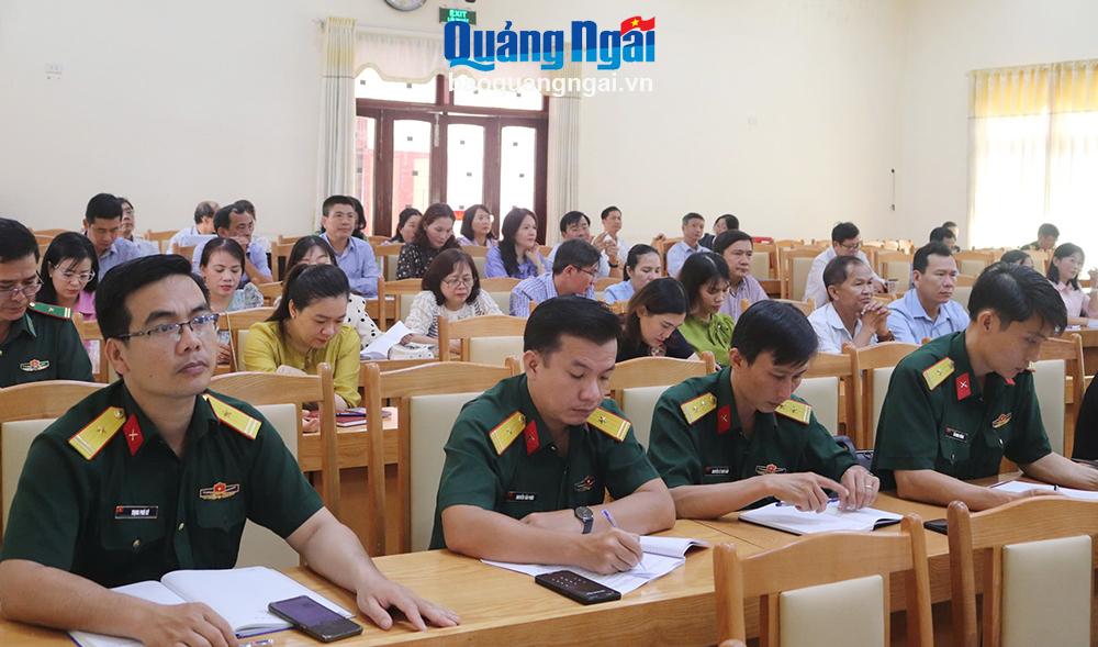 Quang cảnh hội nghị tập huấn.