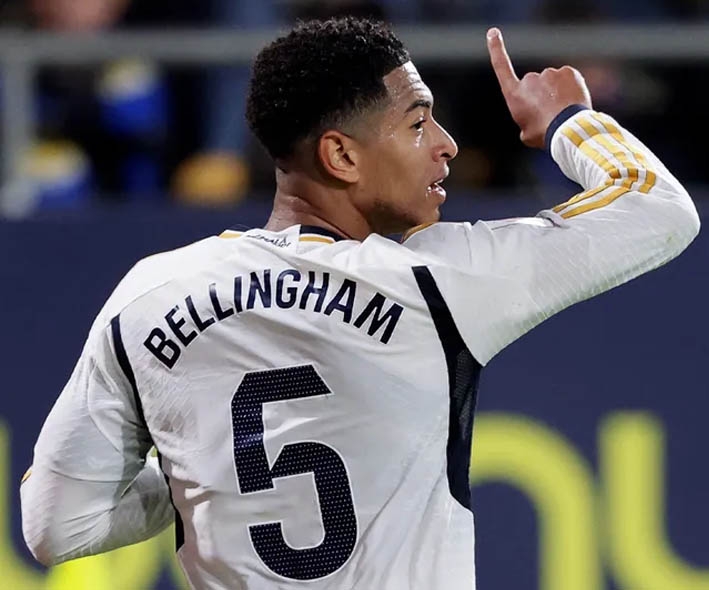 Bellingham ghi bàn, Real Madrid trở lại ngôi đầu bảng La Liga