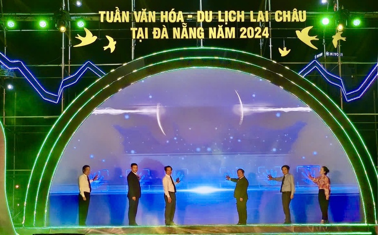 Khai mạc Tuần Văn hóa-du lịch Lai Châu tại TP. Đà Nẵng năm 2024. Ảnh: VGP/Lưu Hương