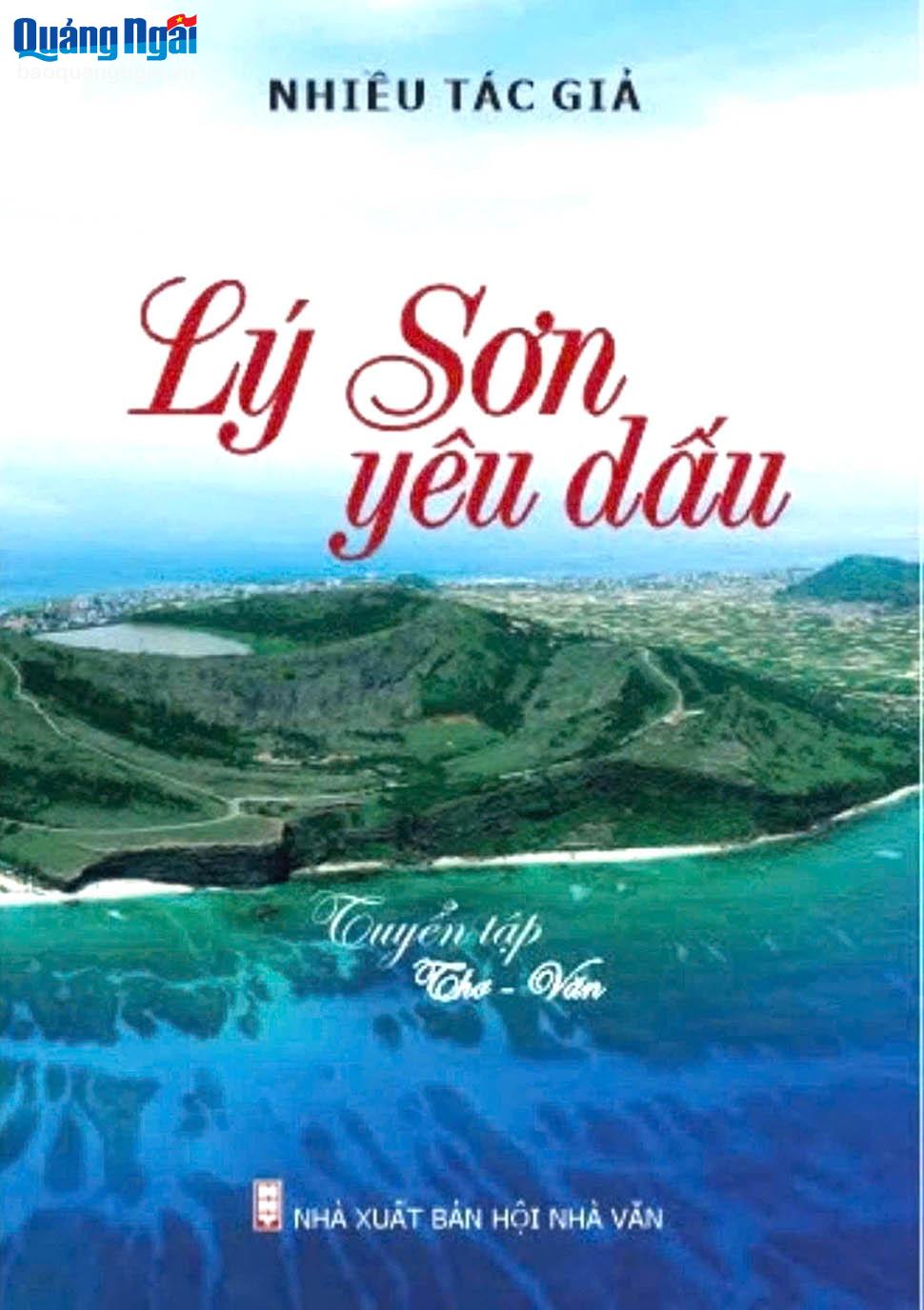 Bìa Tuyển tập “Lý Sơn yêu dấu”.
Ảnh: PVH