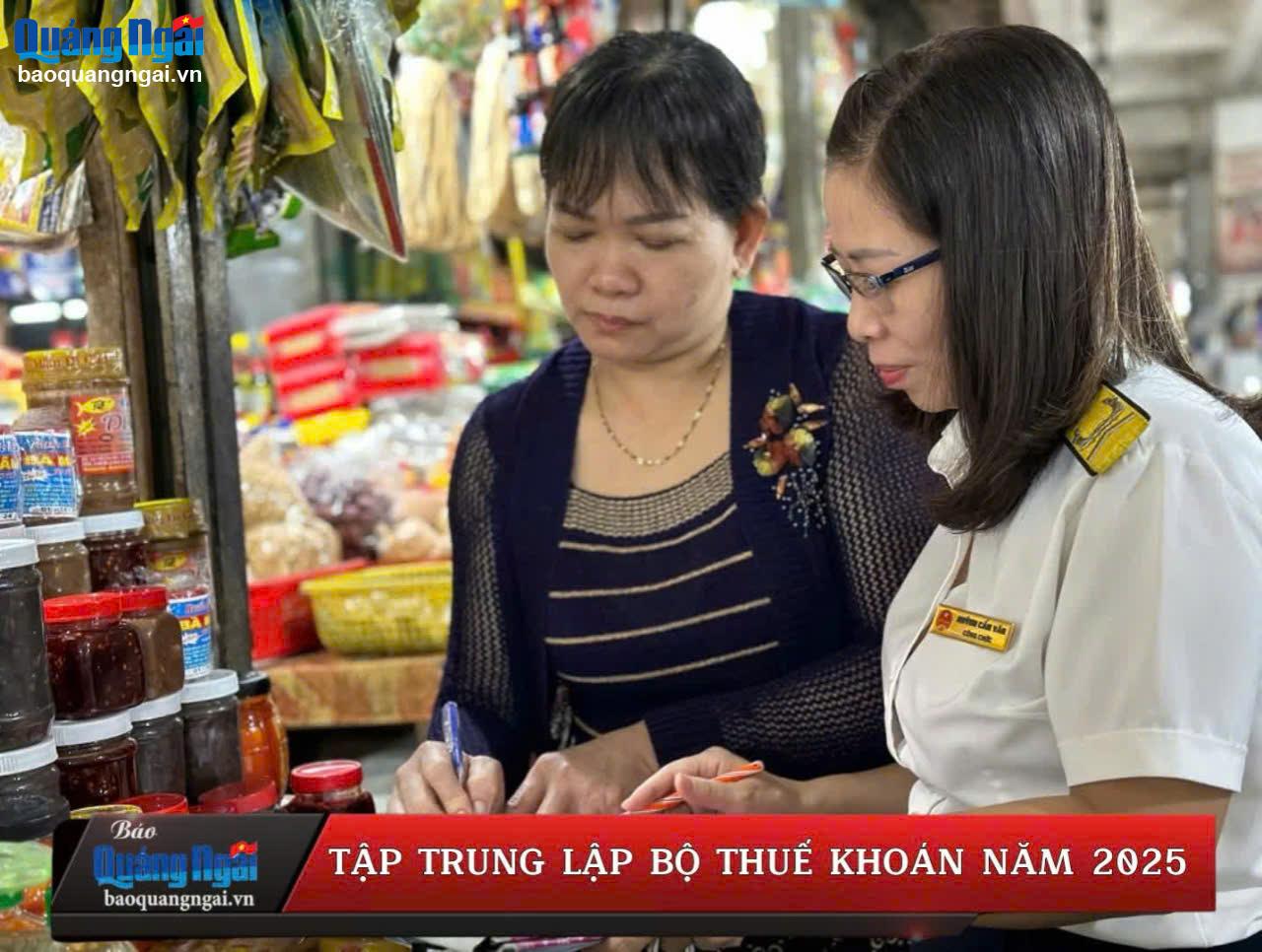 [Video]. Tập trung lập bộ thuế khoán năm 2025