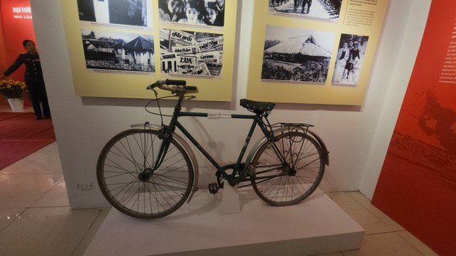 Chiếc xe đạp từng được Đại tướng Nguyễn Chí Thanh sử dụng - Ảnh: VGP/NN