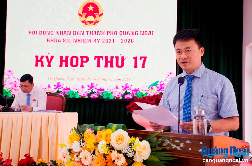 HĐND TP.Quảng Ngãi thảo luận giải pháp phát triển kinh tế - xã hội