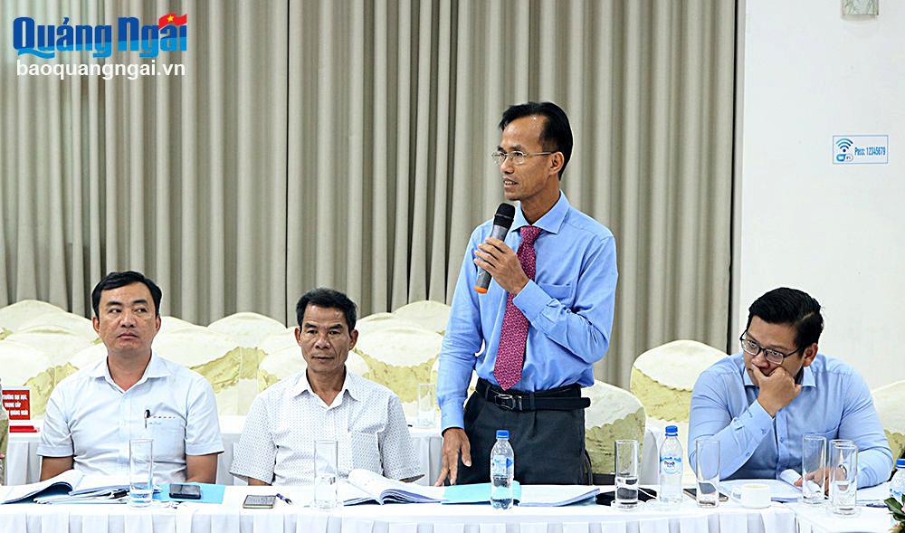 Hội thảo khoa học Giải pháp góp phần nâng cao thu nhập bình quân đầu người, giảm nghèo bền vững trên địa bàn tỉnh Quảng Ngãi thu hút sự tham gia thảo luận của nhiều đại biểu.