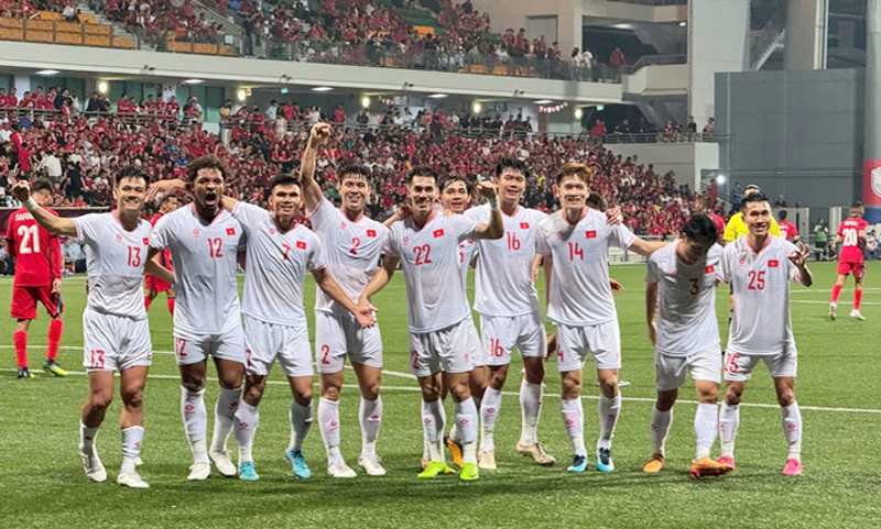 Qua 5 trận đẫ đấu tại  ASEAN Cup 2024, đội tuyển Việt Nam có chỉ niềm vui ở hiệp 2. Ảnh: Bongdaplus.vn