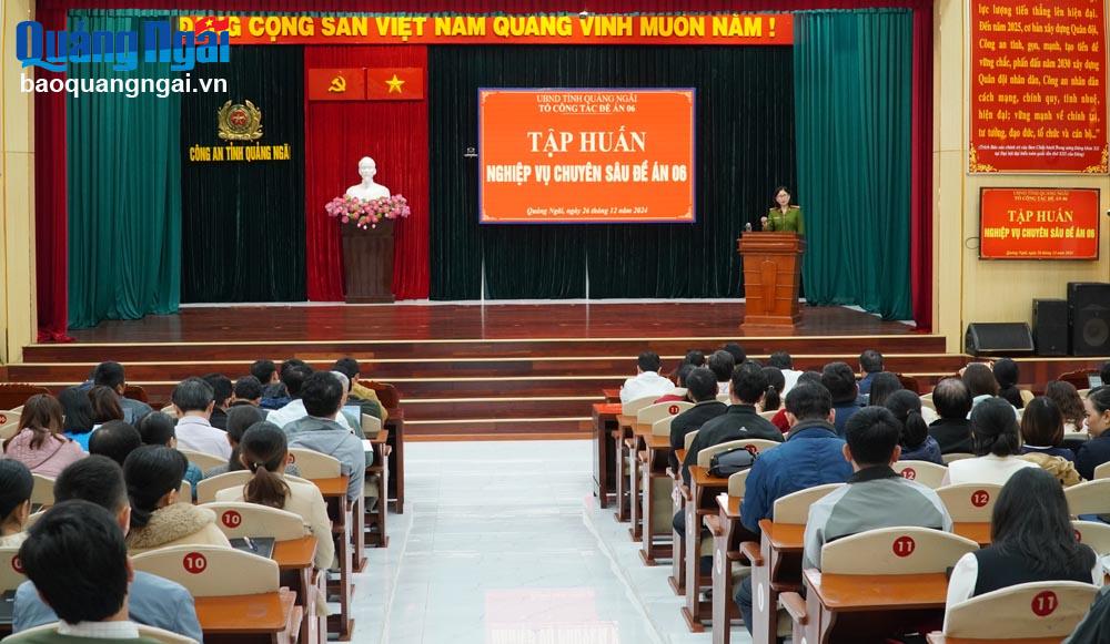 Tập huấn chuyên sâu về Đề án 06