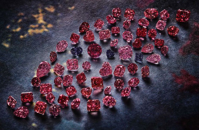 Kim cương hồng là loại đá quý hiếm có giá trị cao trên thế giới. Ảnh minh họa: Rio Tinto Diamonds