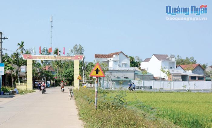 Huyện Tư Nghĩa đạt chuẩn nông thôn mới