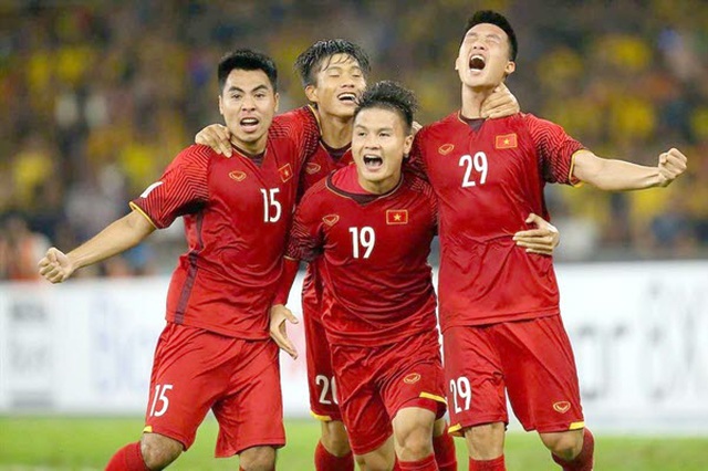 Đội tuyển Việt Nam tăng 1 bậc lên xếp thứ 93 thế giới