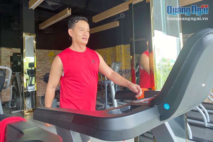 Nhờ chăm luyện tập thể dục và sống khoa học, nên ông Nguyễn Nam Trung, ở phường Nghĩa Chánh (TP.Quảng Ngãi) đã vượt qua bệnh tai biến. 