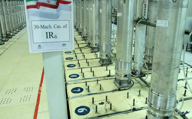 Iran sẽ sản xuất tới 9kg urani đã được làm giàu với độ tinh khiết 20% mỗi tháng. (Ảnh: AP)