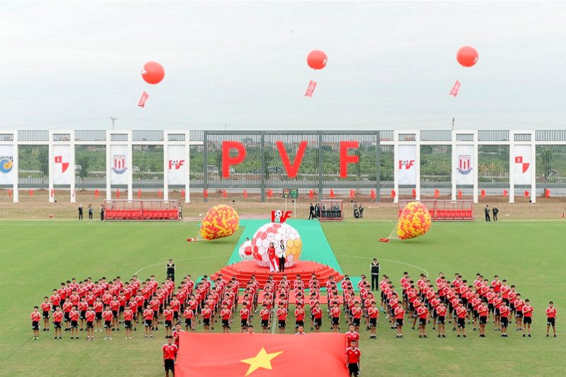 PVF là trung tâm đào tạo bóng đá hiện đại bậc nhất Đông Nam Á