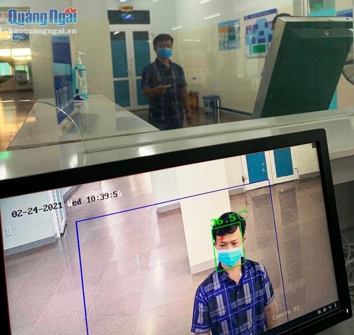 Bệnh viện Sản- Nhi tỉnh: Triển khai sử dụng hệ thống camera cảm biến thân nhiệt phòng, chống dịch Covid-19