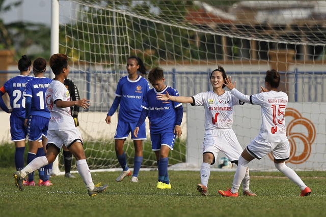 Khởi tranh giải bóng đá nữ Cúp QG 2021:: Hà Nội I Watabe, Phong Phú Hà Nam ra quân thắng lợi