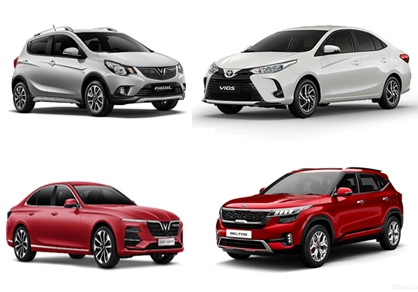 10 mẫu xe bán chạy nhất thị trường Việt Nam trong tháng 7