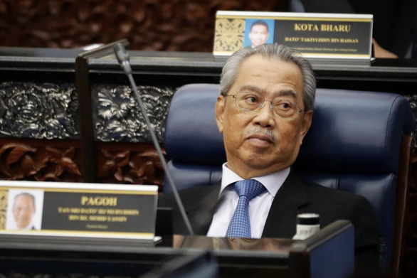 Dù rời ghế thủ tướng, đảng của ông Muhyiddin vẫn giữ số ghế đáng kể tại Hạ viện Malaysia - Ảnh chụp màn hình SCMP