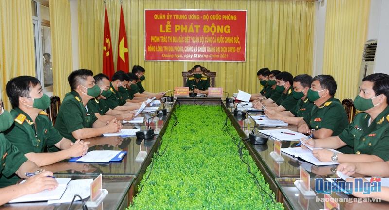 Quân ủy Trung ương, Bộ Quốc phòng phát động phong trào thi đua chống dịch
